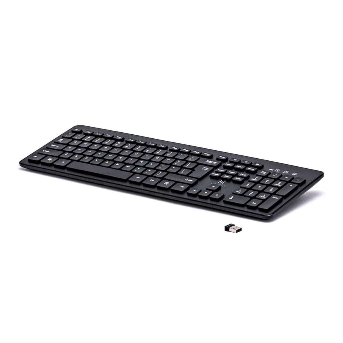 Novaro Rechargeable Wireless Keyboard Black NOVKBM002FOLD
