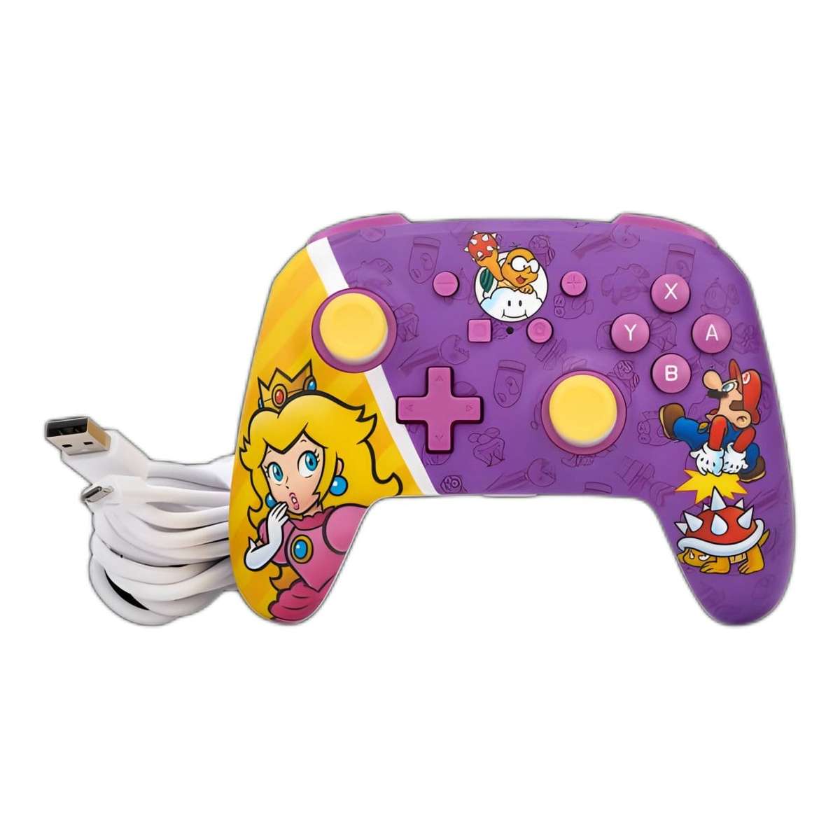 PowerA Nintendo Switch Enhanced Wired Controller -  Princess Peach Battle NSGP0092-01