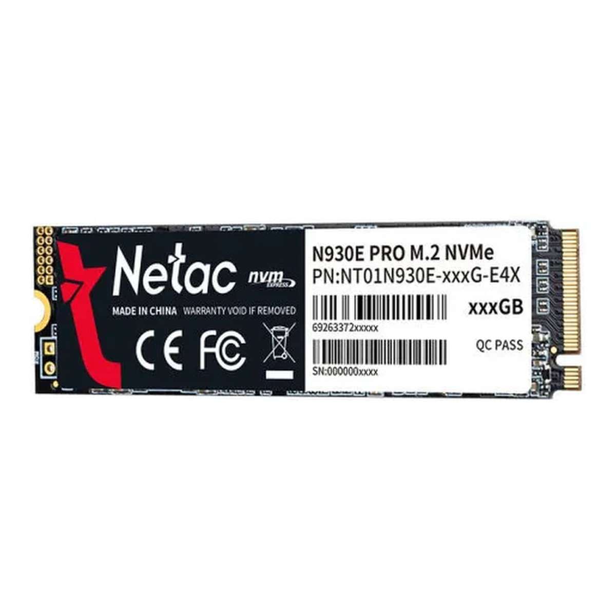 Netac N930E PRO M.2 256GB PCIe 3.0 NVMe Internal SSD NT01N930E-256G-E4X