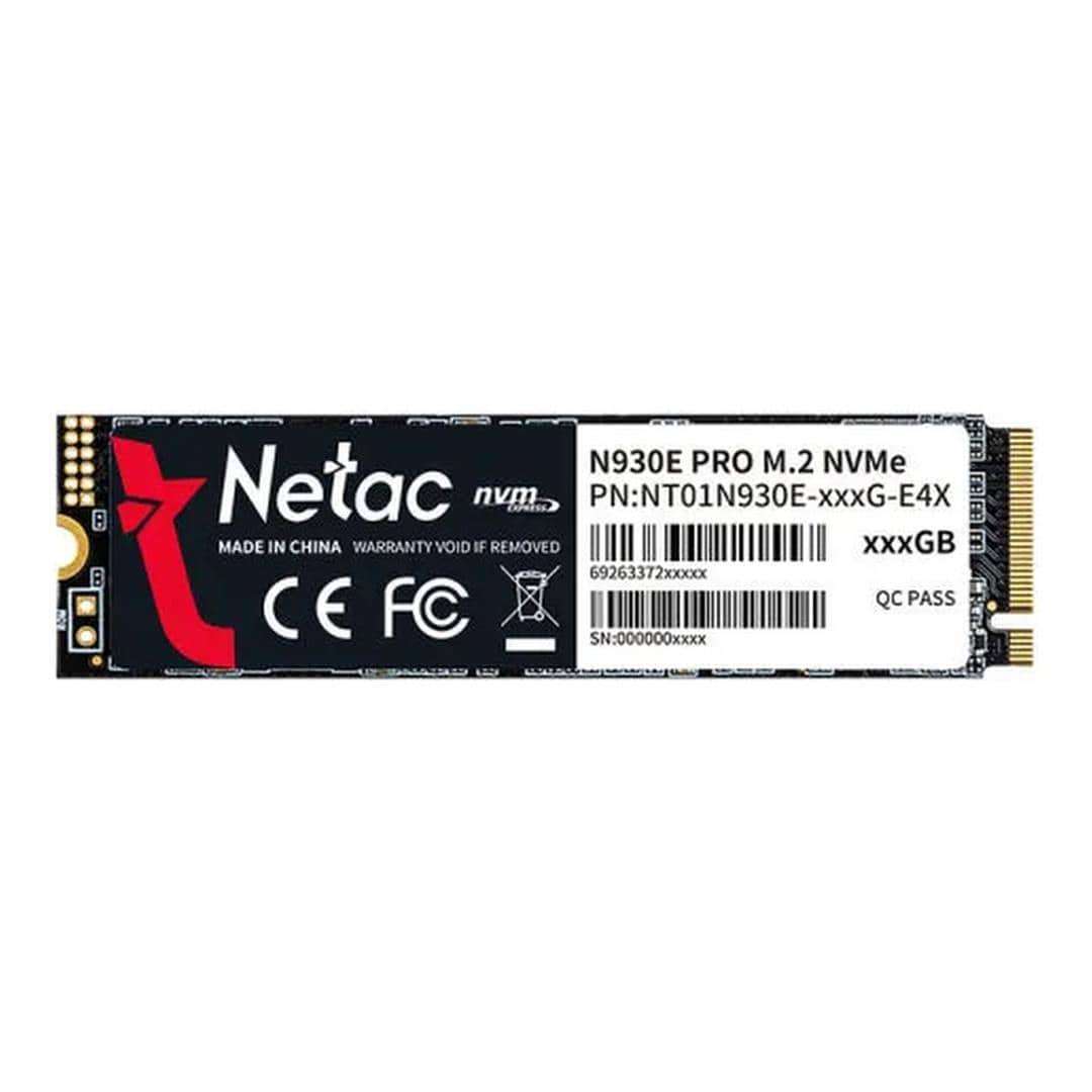 Netac N930E PRO M.2 256GB PCIe 3.0 NVMe Internal SSD NT01N930E-256G-E4X