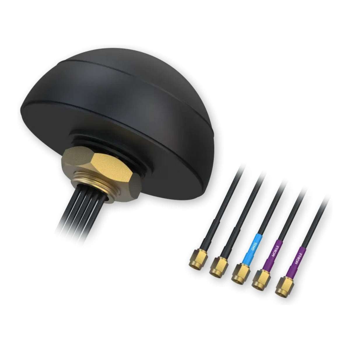 Teltonika PR1KCO28 Combo MIMO LTE/GNSS/Wi-Fi Roof SMA Antenna