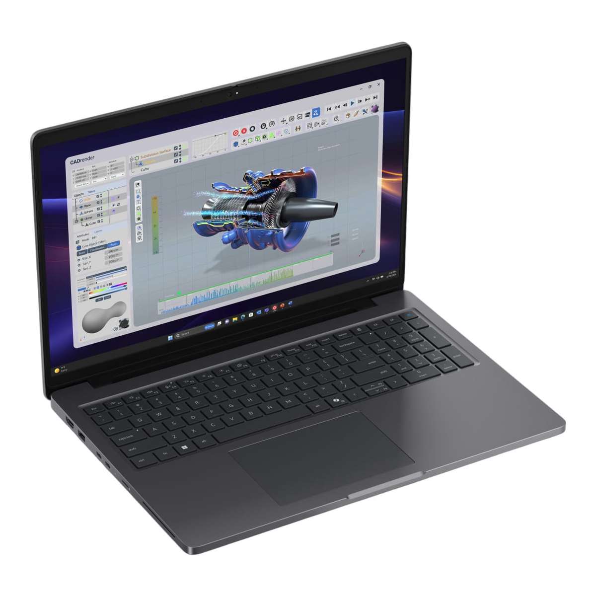 Dell Pro Precision 5 16-inch WUXGA AI Mobile Workstation - Intel Core Ultra 7 366H 32GB RAM 1TB S...