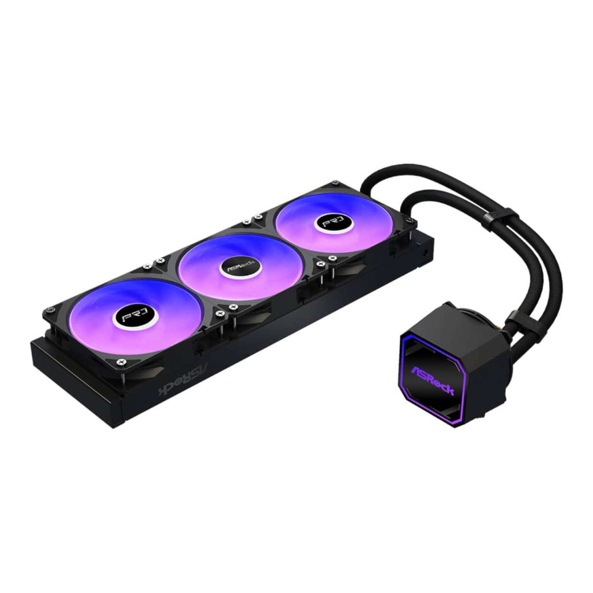 ASRock PRO 360 ARGB AIO Liquid CPU Cooler Black