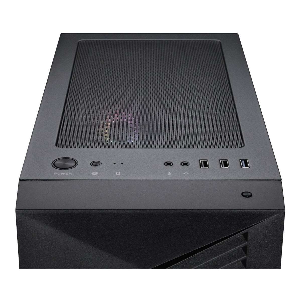 MSI PRO FORGE M050A Micro-ATX Gaming PC Case Black