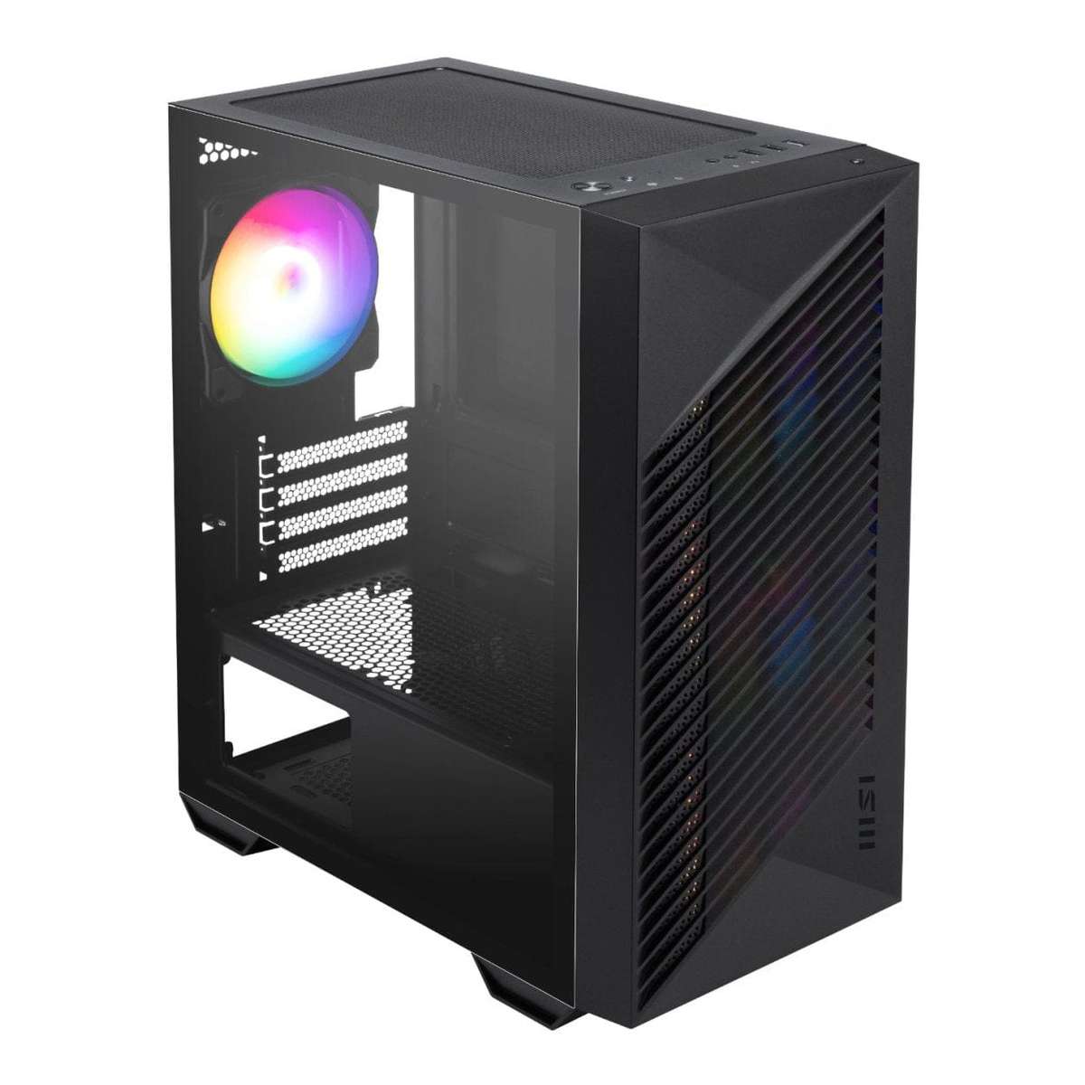 MSI PRO FORGE M050A Micro-ATX Gaming PC Case Black