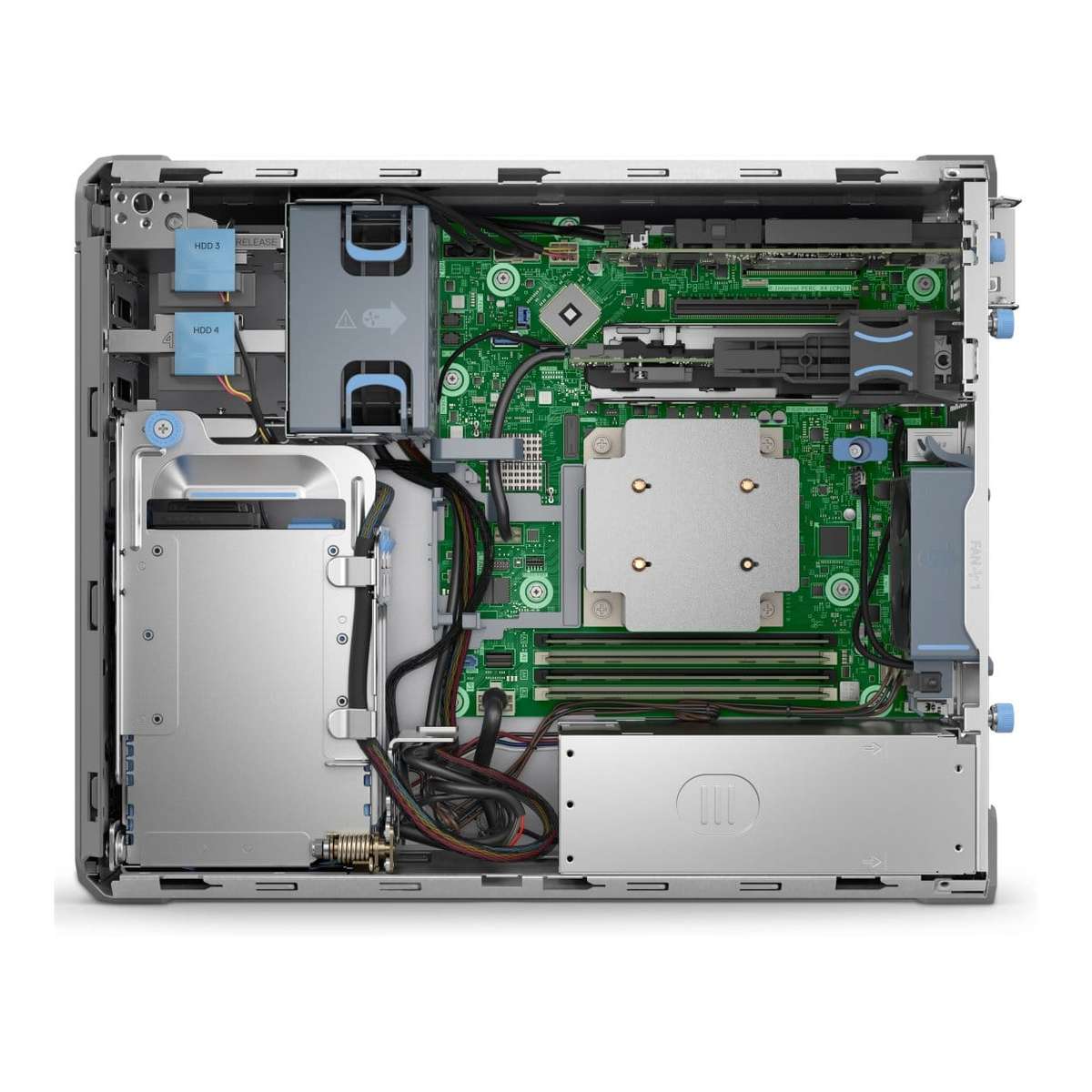 Dell PowerEdge T160 3U Tower Server - Intel Xeon 6315P 2TB HDD 16GB RAM 300W