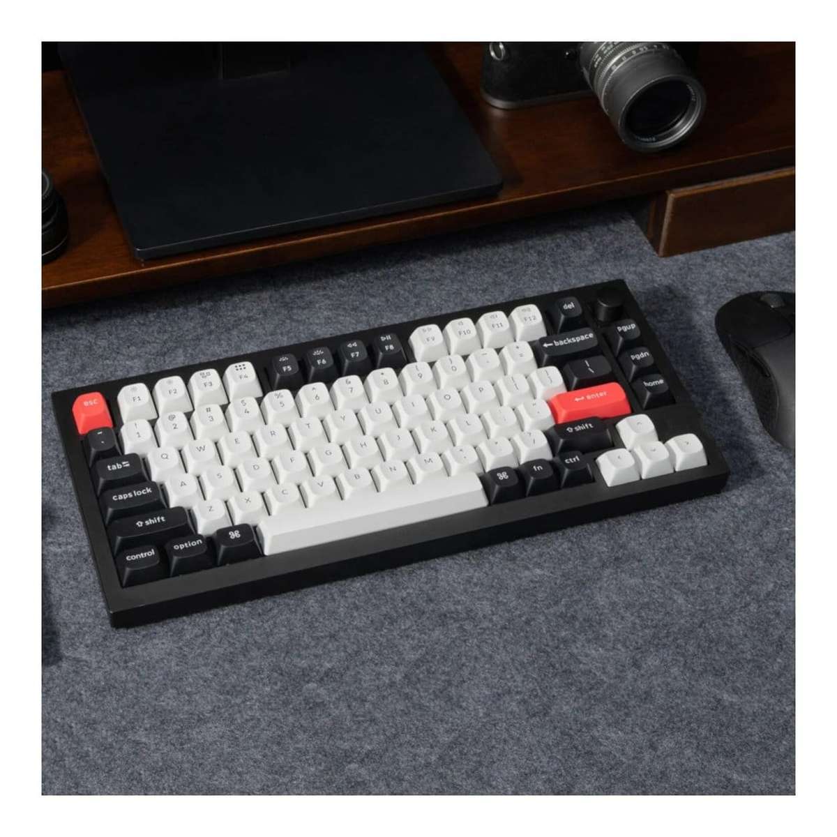Keychron Q1H-M1 QMK Wireless Custom Keyboard Black