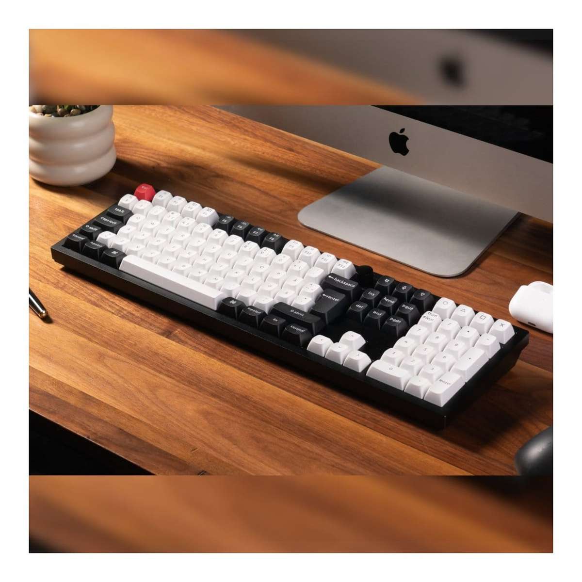 Keychron Q6 HE QMK Full-size Wireless Custom Mechanical Keyboard Carbon Black Q6H-M1