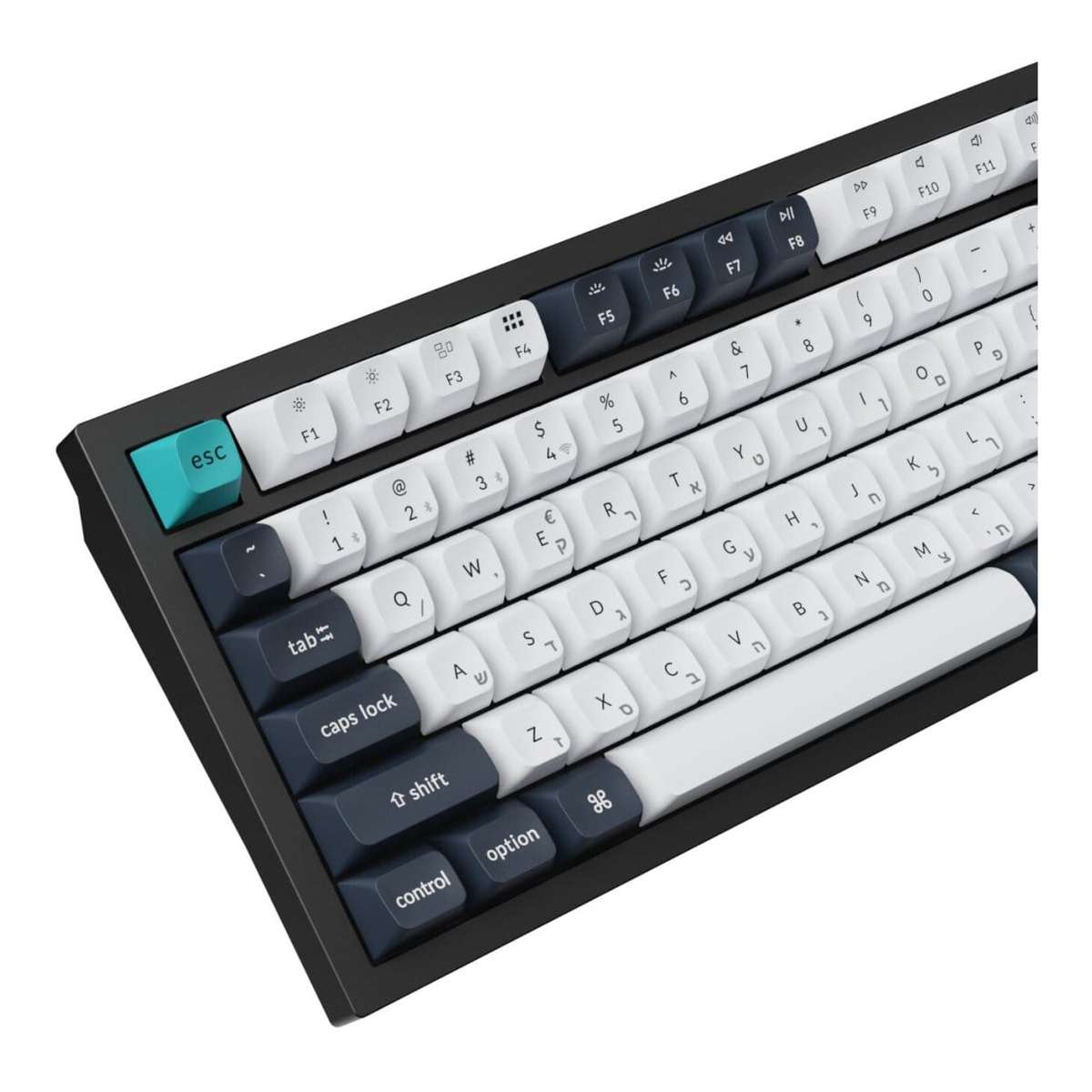 Keychron Q6 MAX Red Switch Hot-Swap Gateron Jupiter RGB Wireless Keyboard Black Q6M-M1