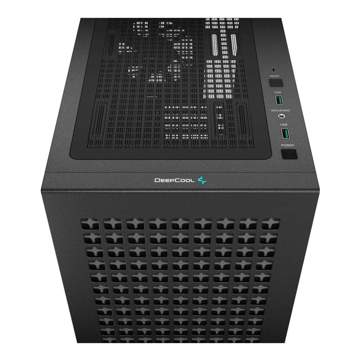 DeepCool CH370 Micro-ATX Gaming PC Case Black R-CH370-BKAGM1-E-1