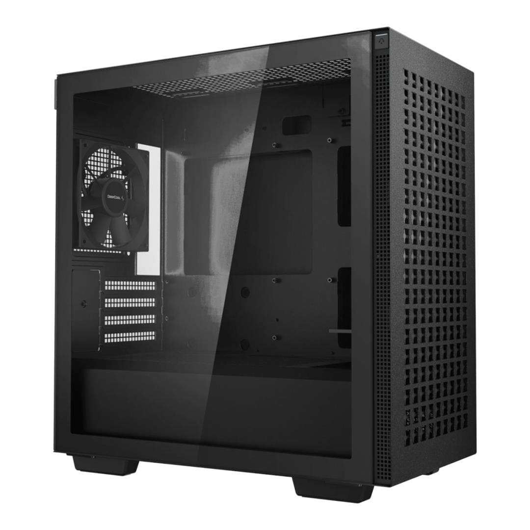 DeepCool CH370 Micro-ATX Gaming PC Case Black R-CH370-BKAGM1-E-1