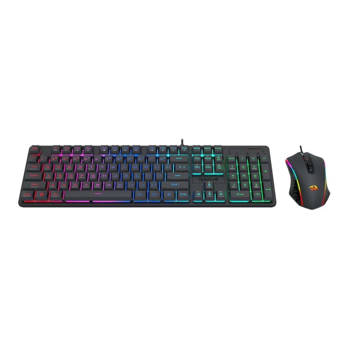 Redragon S107 RGB Wired Gaming Keyboard and Mouse Combo RD-S107-RGB-BA