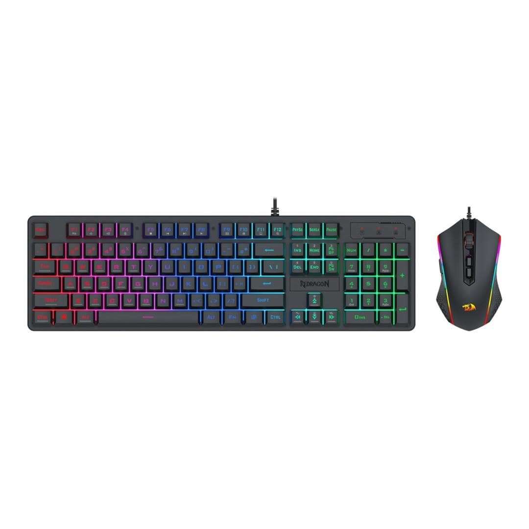 Redragon S107 RGB Wired Gaming Keyboard and Mouse Combo RD-S107-RGB-BA