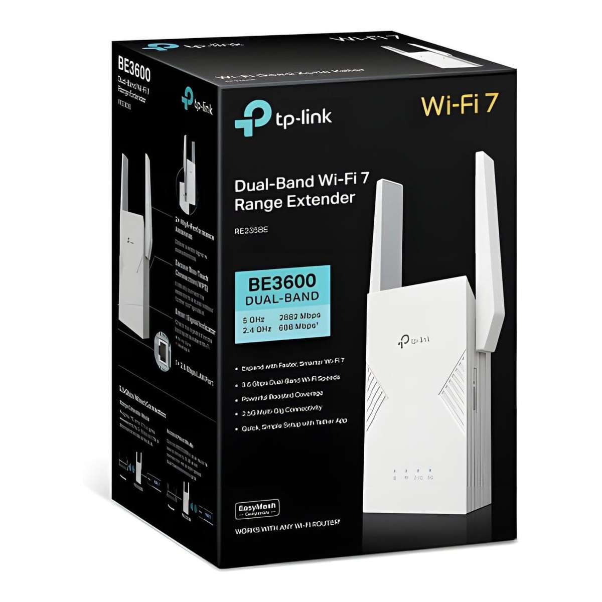 TP-Link RE235BE BE3600 Dual-Band Wi-Fi 7 Range Extender