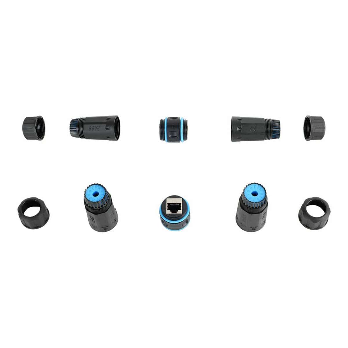 Linkbasic CAT6 RJ45 Outdoor Barrel Connector RJ45A-CAT6O
