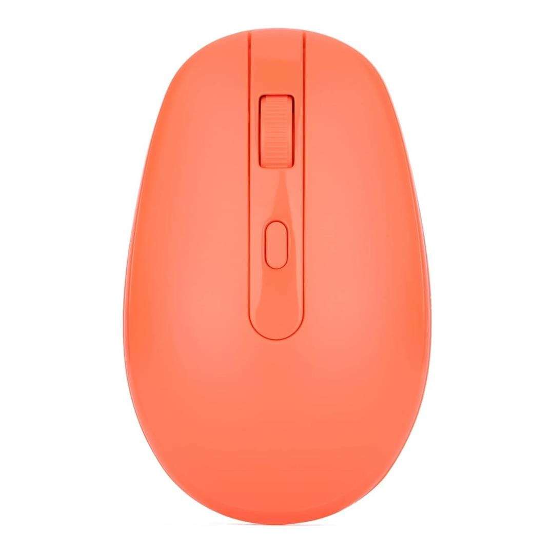 Rii RM700 Soft Click Wireless Mouse with Nano USB Receiver Orange RM700-ORN