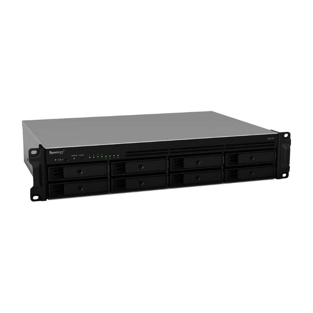 Synology RS1219+ RackStation 8-Bay SATA3 - Intel Atom C2538 2GB RAM NAS Rackmount