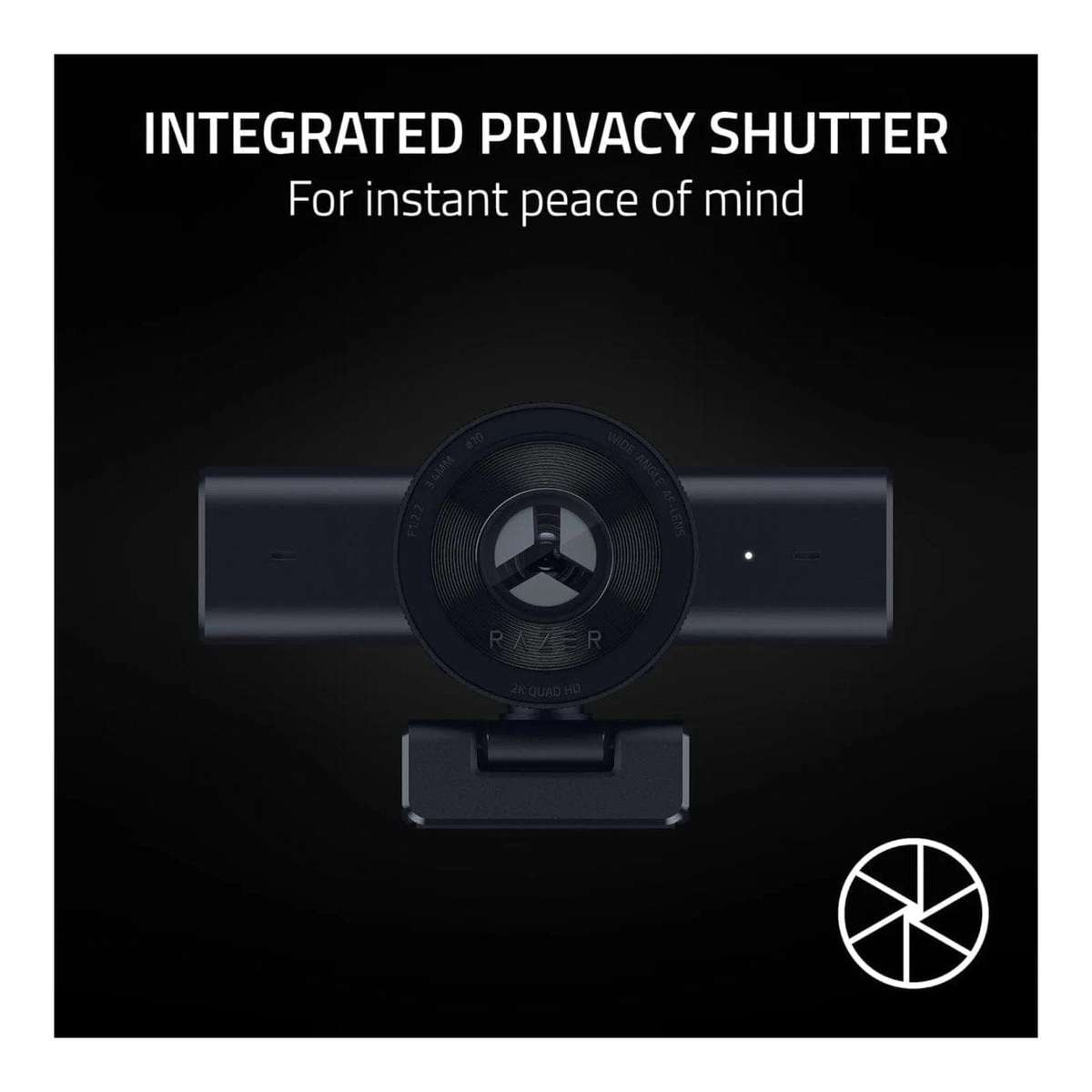 Razer Kiyo V2 X 1440P 60FPS Streaming Webcam RZ19-05380100-R3M1
