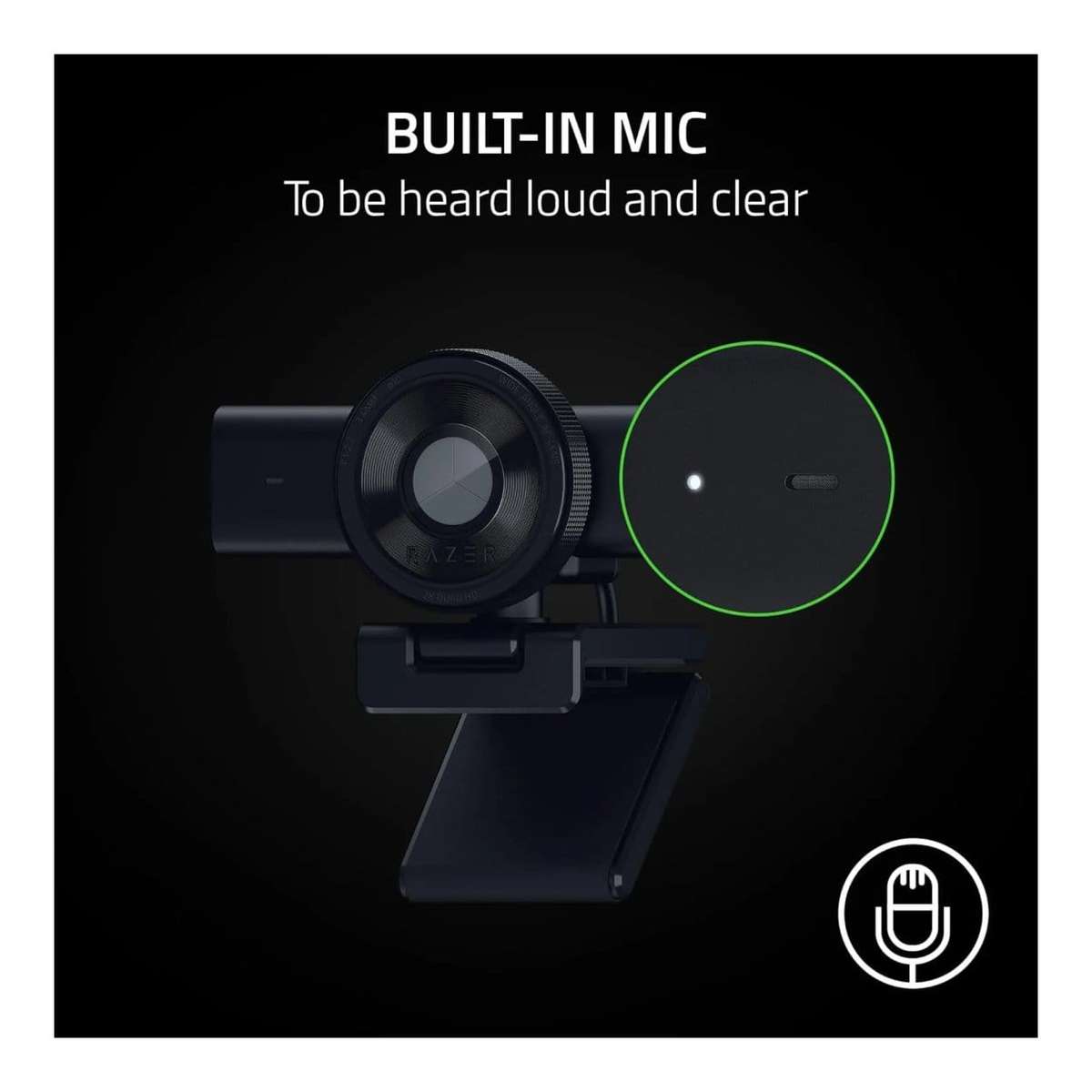 Razer Kiyo V2 X 1440P 60FPS Streaming Webcam RZ19-05380100-R3M1