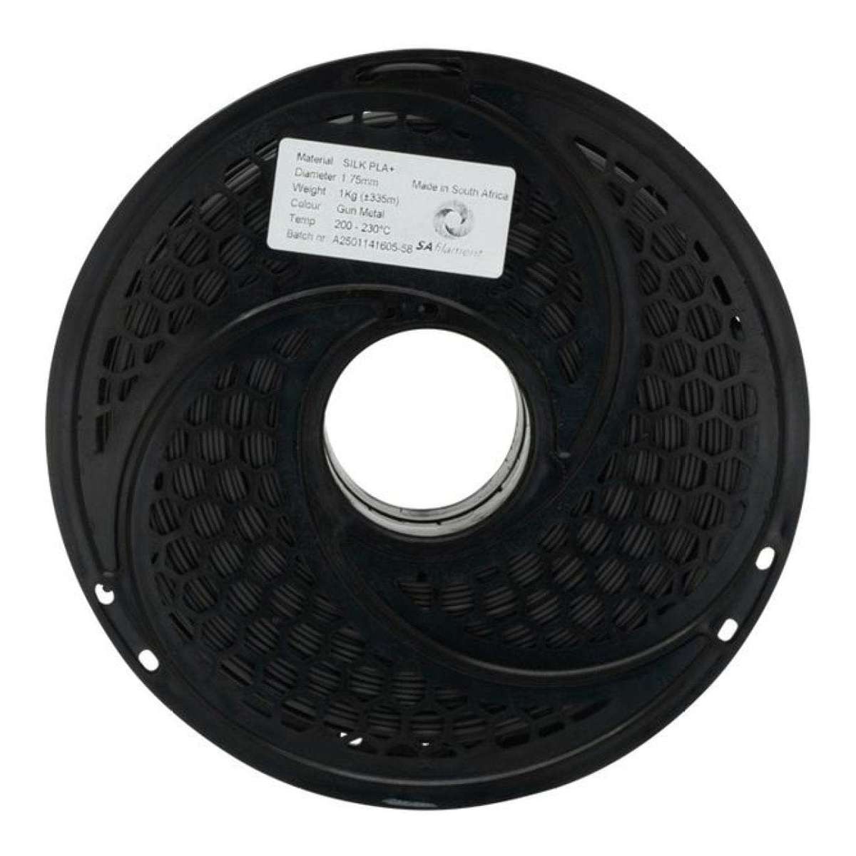 SA Filament PLA+ Filament 1Kg - Gun Metal SAF-PLAPLUS-B013
