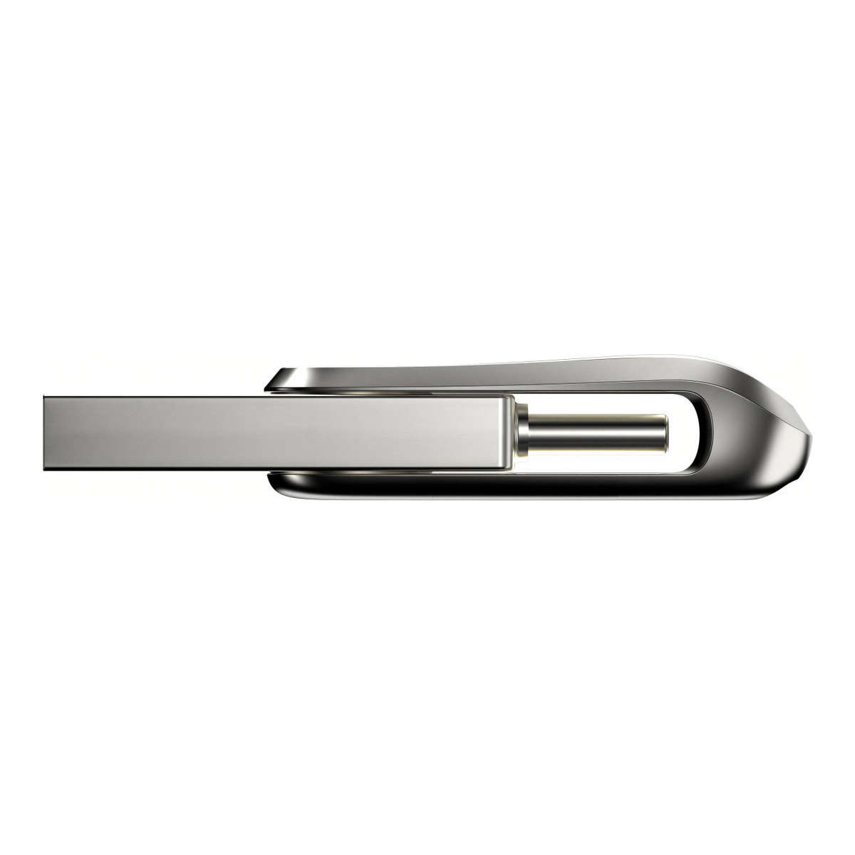 SanDisk Ultra Dual Drive Luxe 128GB Silver USB-C Flash Drive SDDDC4-128G-G46