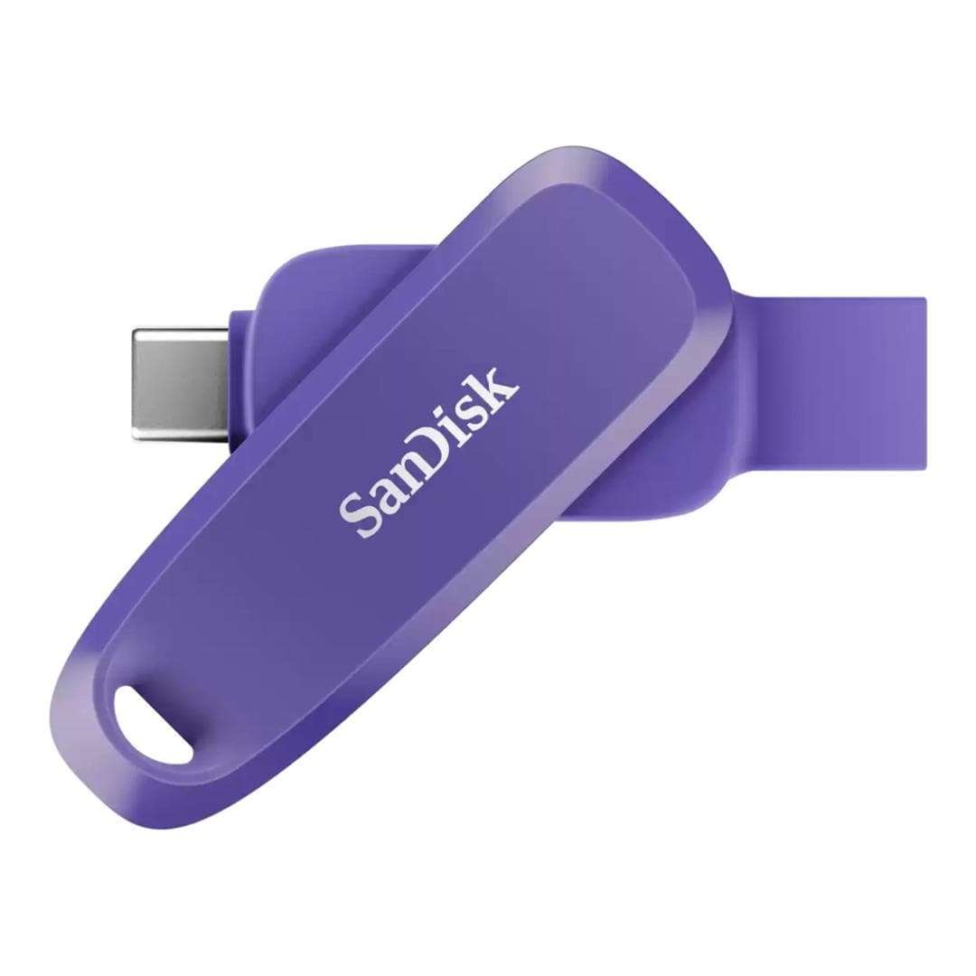 SanDisk Phone Drive 64GB USB Flash Drive Purple SDDDC6-064G-G46PO
