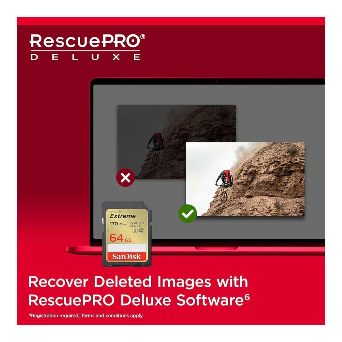 SanDisk Extreme 64 GB SDXC UHS-I Class 10