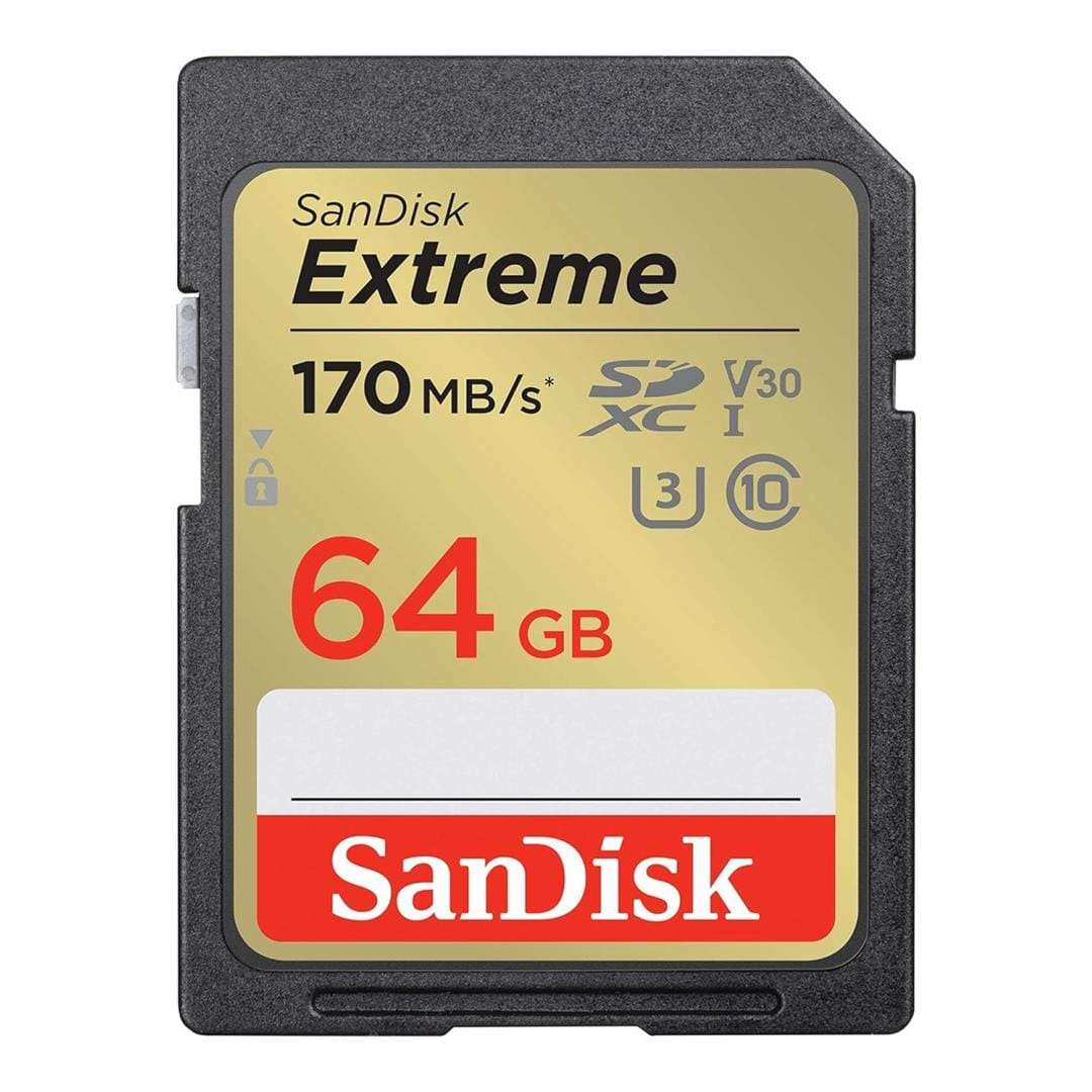 SanDisk Extreme 64 GB SDXC UHS-I Class 10