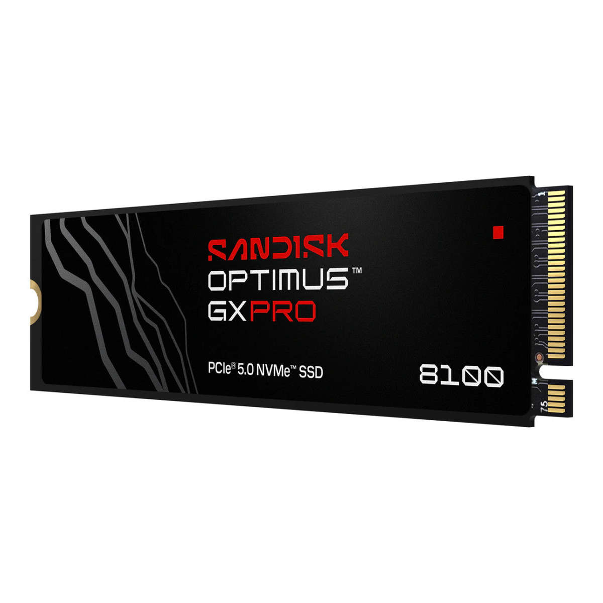 SanDisk Optimus GX PRO 8100 M.2 2TB PCIe 5.0 NVMe Internal SSD SDSP82200TAN-000E0