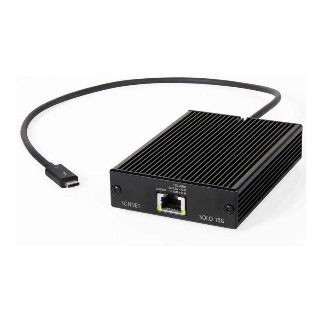 Sonnet Solo10G Thunderbolt 3 to RJ45 10GbE Ethernet Adapter SOLO10G-TB3