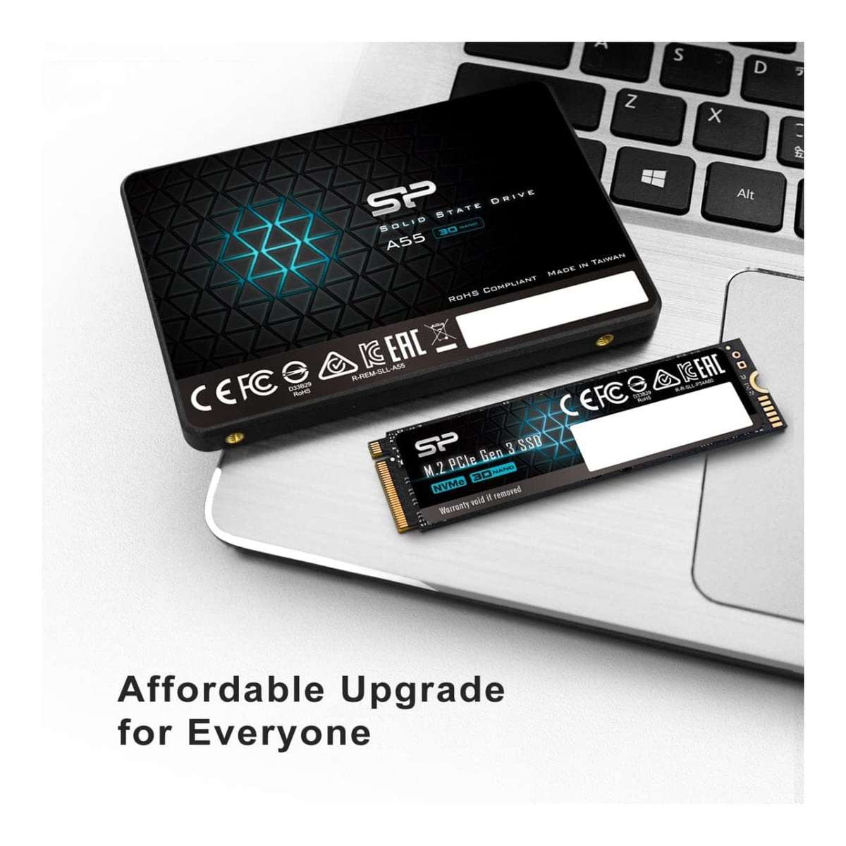 Silicon Power Ace A55 2.5-inch 2TB SATA III 3D TLC Internal SSD SP002TBSS3A55S25