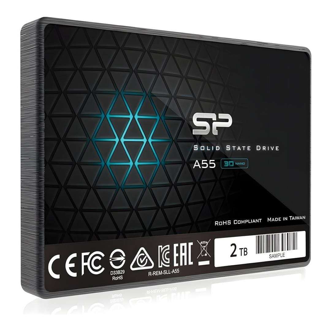 Silicon Power Ace A55 2.5-inch 2TB SATA III 3D TLC Internal SSD SP002TBSS3A55S25
