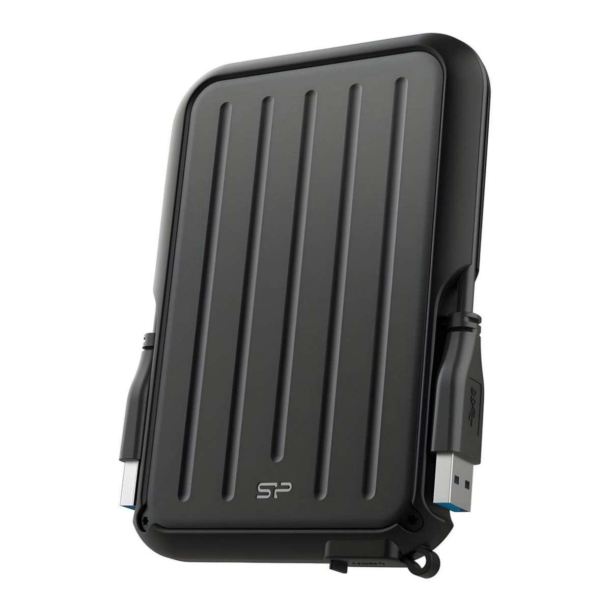 Silicon Power A66 1TB USB Black External Hard Drive SP010TBPHD66SS3K