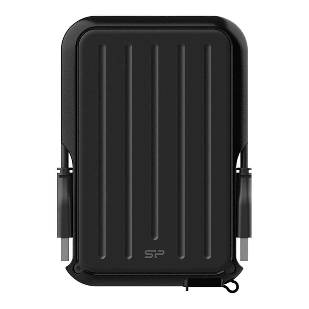 Silicon Power A66 2TB USB Black External Hard Drive SP020TBPHD66SS3K