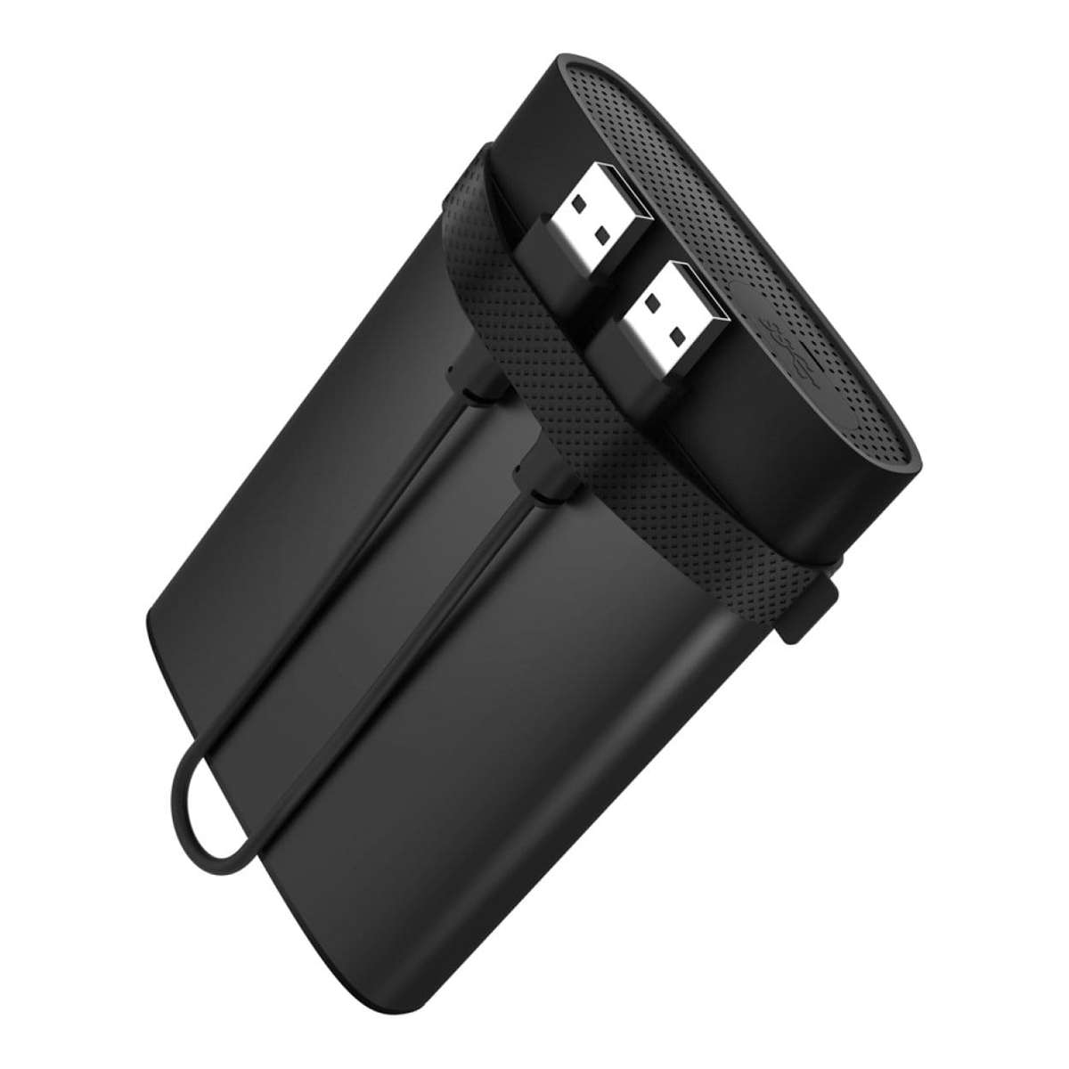 Silicon Power Armor A85B 2TB USB Type-A 3.2 Black External Hard Drive SP020TBPHD85BS3K