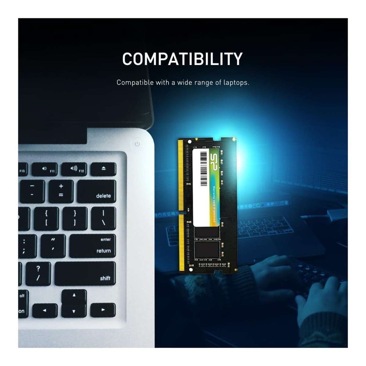 Silicon Power SP032GBSFU320X02 SO-DIMM Memory Module 32GB 1 x 32GB DDR4 3200MHz