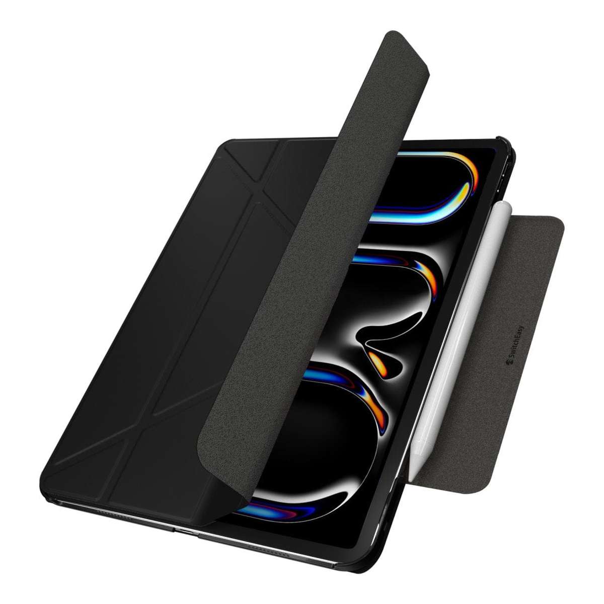 SwitchEasy Origami 13-inch Protective Tablet Case for iPad Pro - Starlight White SPD249093SI24