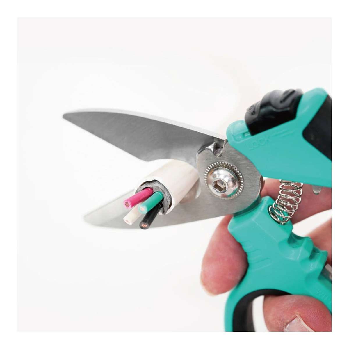 Pro'sKit 8-inch Industrial Angled Electricians Shears SR-335