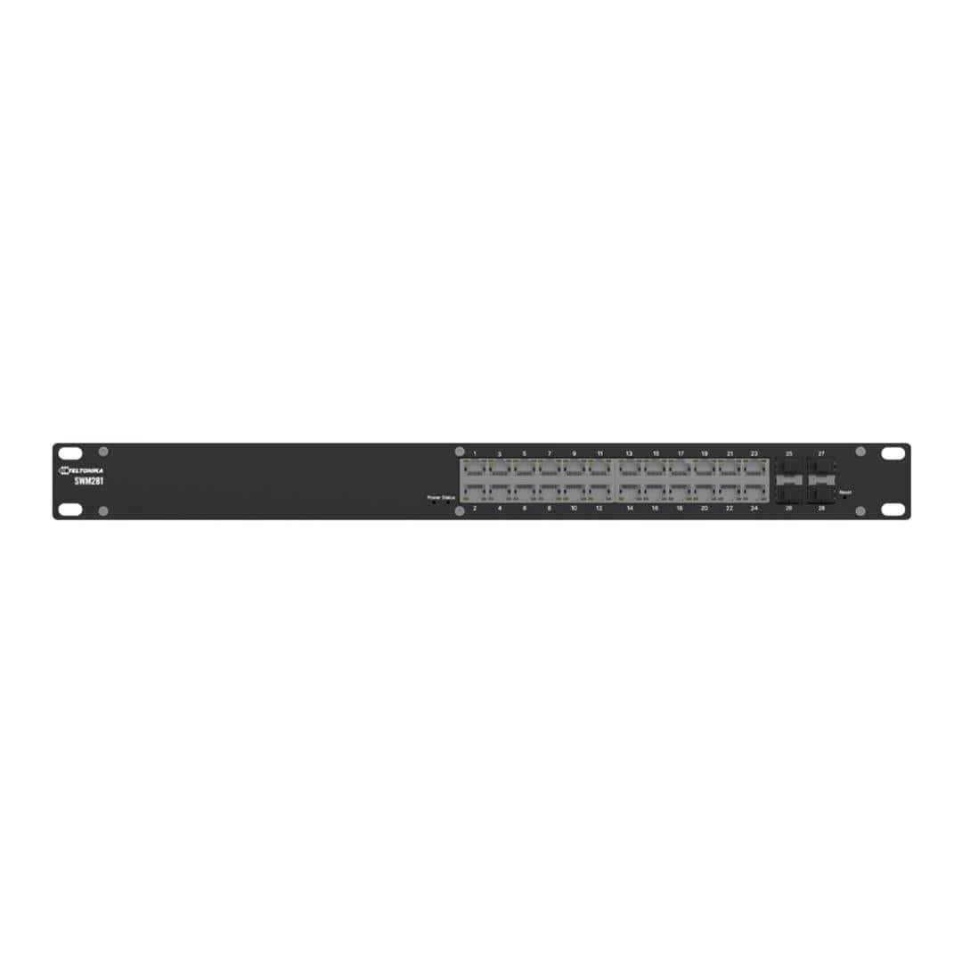 Teltonika SWM281 24-port L2 Gigabit Ethernet Mananaged Switch