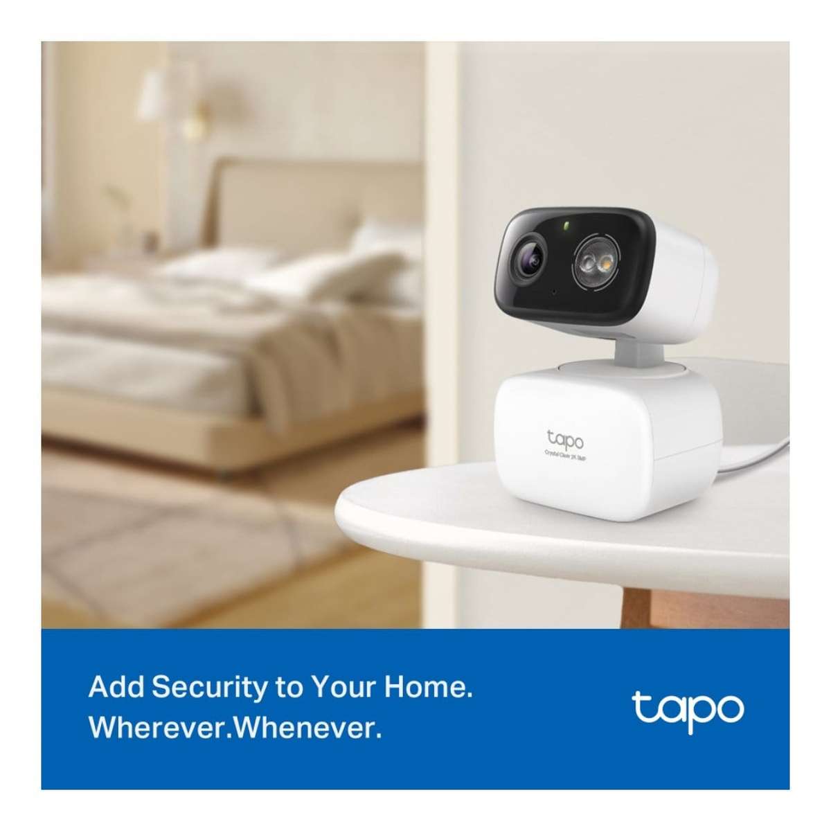 TP-Link Tapo C216 2K 3MP 4mm Wi-Fi Pan/Tilt Home Security Camera