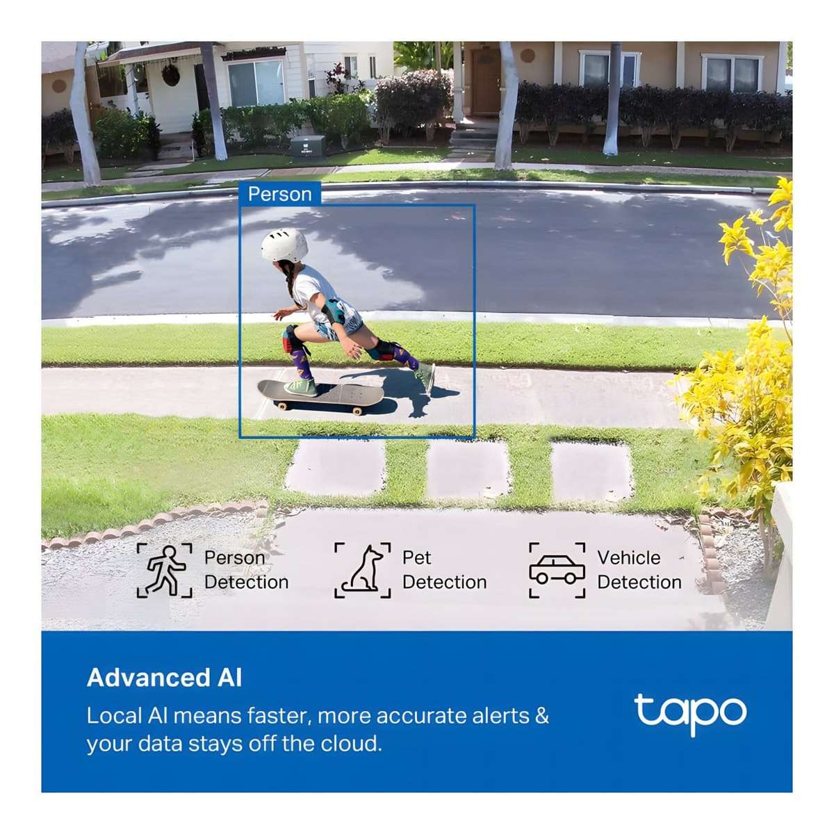 TP-Link Tapo C465 Enhanced AI UHD 4K Solar-Powered Security Camera