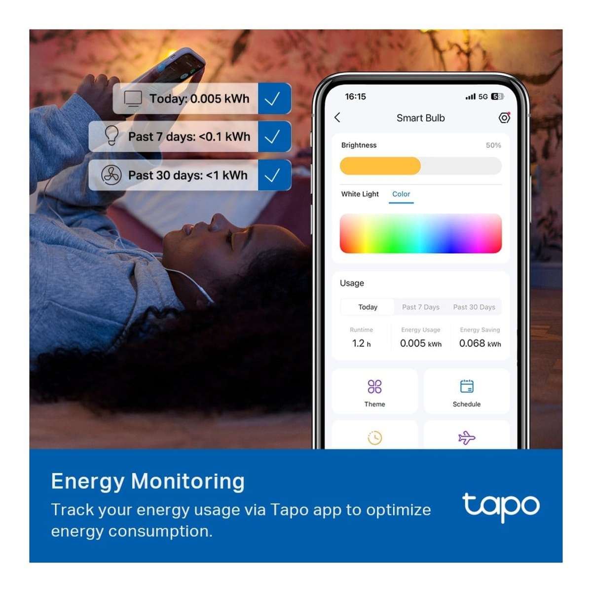 TP-Link Tapo L535E Smart Wi-Fi Light Bulb