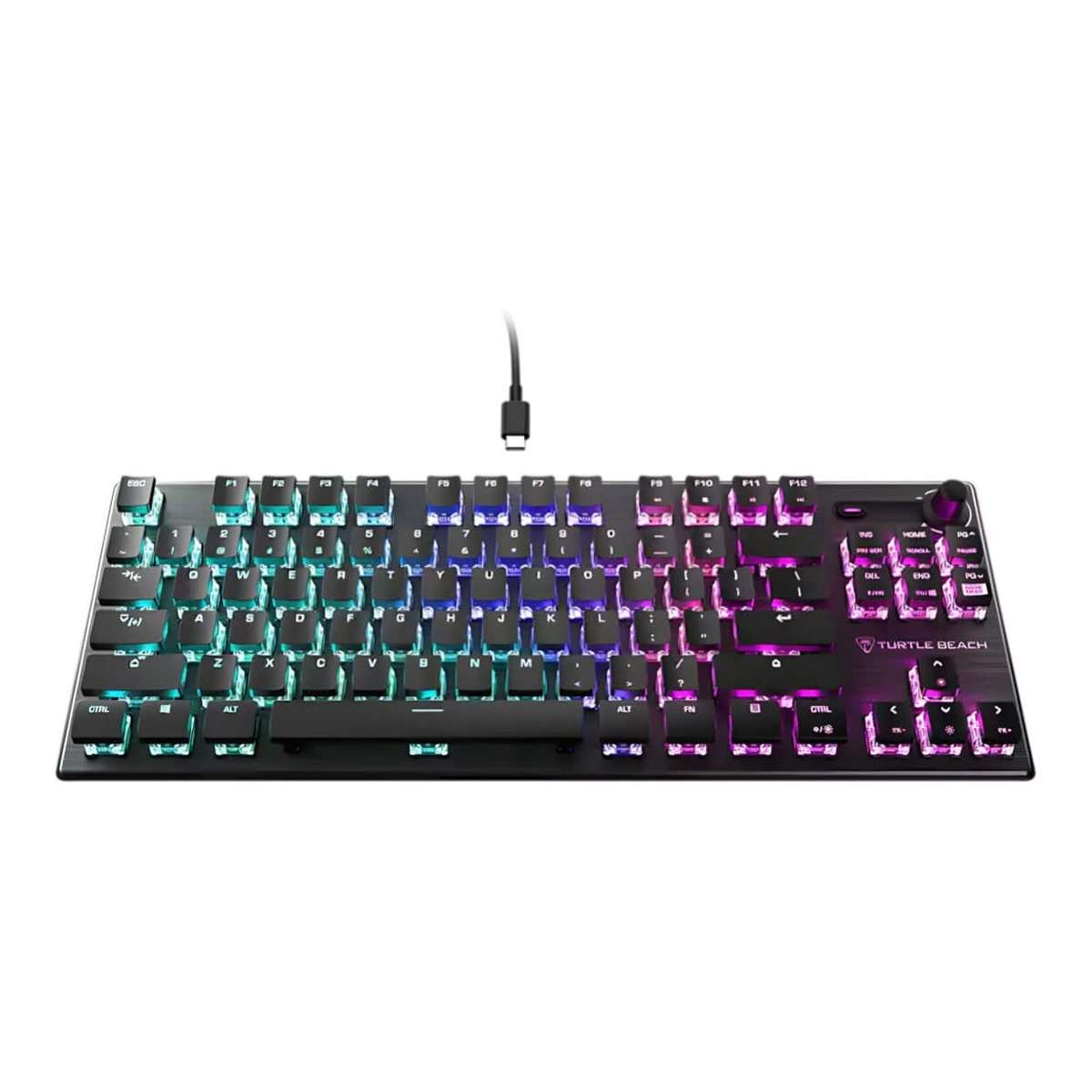 Turtle Beach Vulcan TKL AIMO RGB Wired Mechanical TITAN Linear Switch Gaming Keyboard TBK-2001-01-US