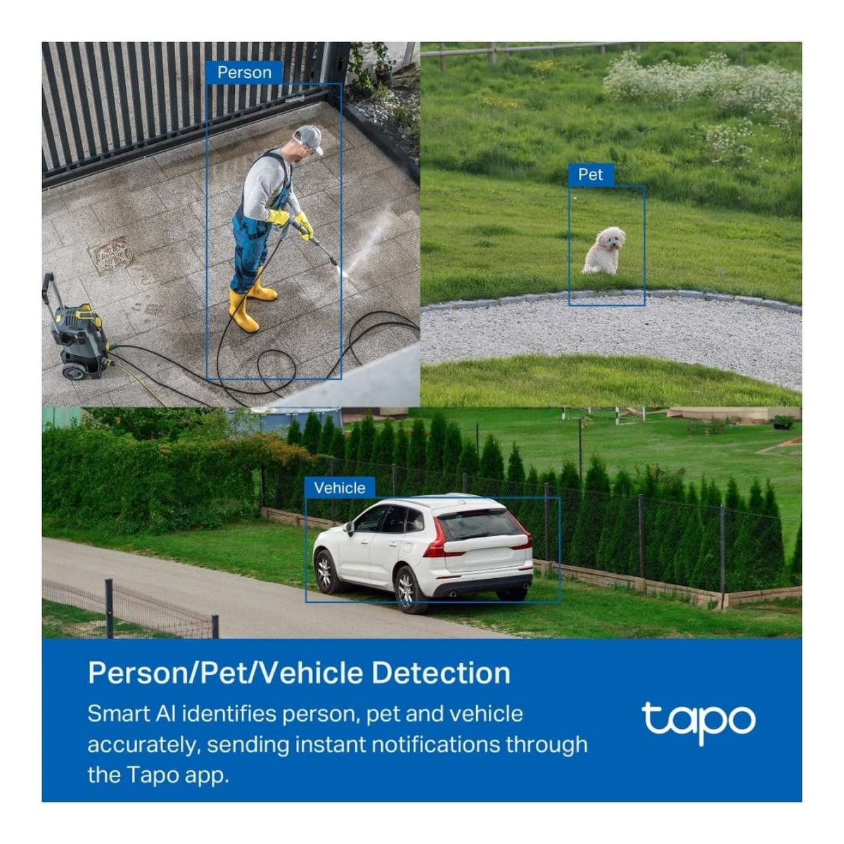 TP-Link Tapo TC43 Outdoor Pan Tilt Security Wi-Fi Camera