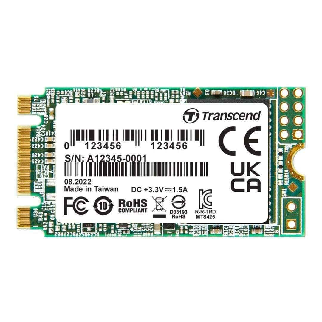 Transcend 425S M.2 1TB Serial ATA III 3D NAND Internal SSD TS1TMTS425S