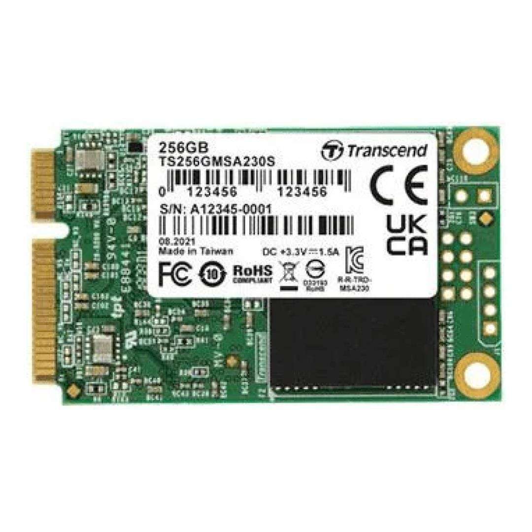 Transcend 2.5-inch 256GB mSATA Internal SSD TS256GMSA230S
