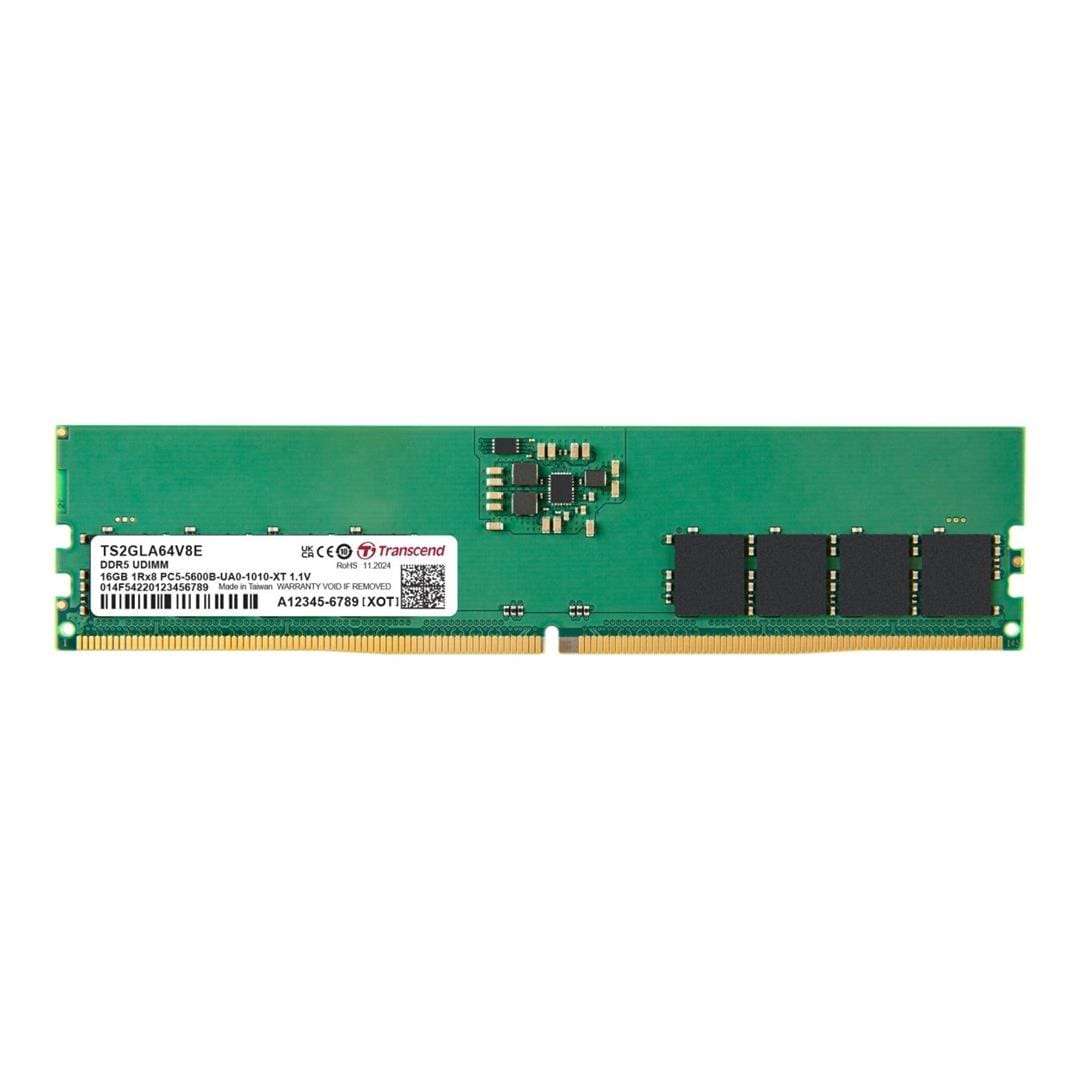 Transcend TS2GLA64V6E1 Memory Module 16GB DDR5 5600MHz