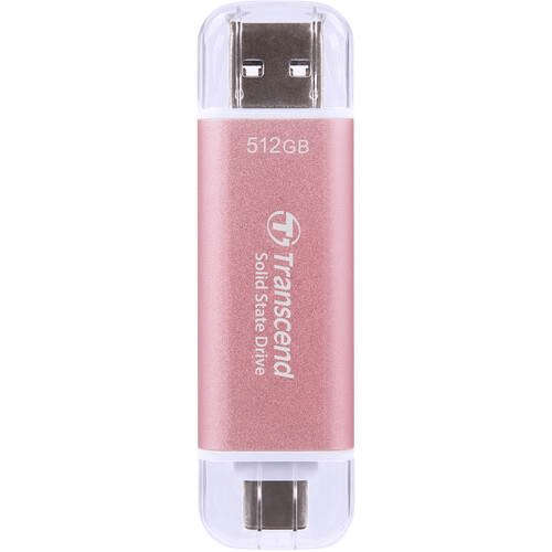 Transcend ESD310C 512GB Portable SSD Pink TS512GESD310P