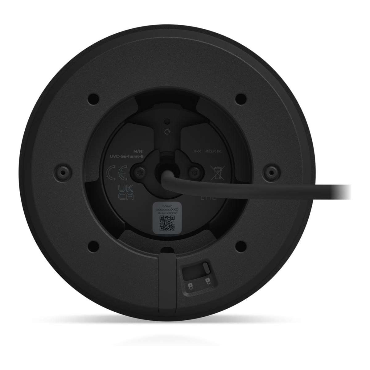 Ubiquiti UniFi Protect G6 8MP IP Camera Black UVC-G6-TURRET-B