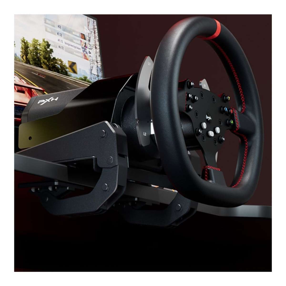 PXN V10 Ultra Multi-Platform Direct Drive Racing Wheel & Pedal Kit
